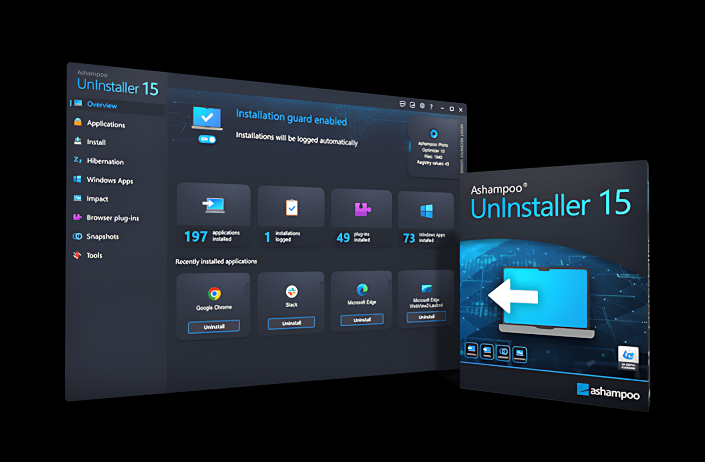 Ashampoo UnInstaller Screenshot