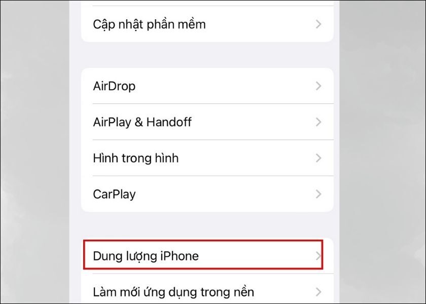 Mua iCloud để nâng cấp dung lượng iPhone